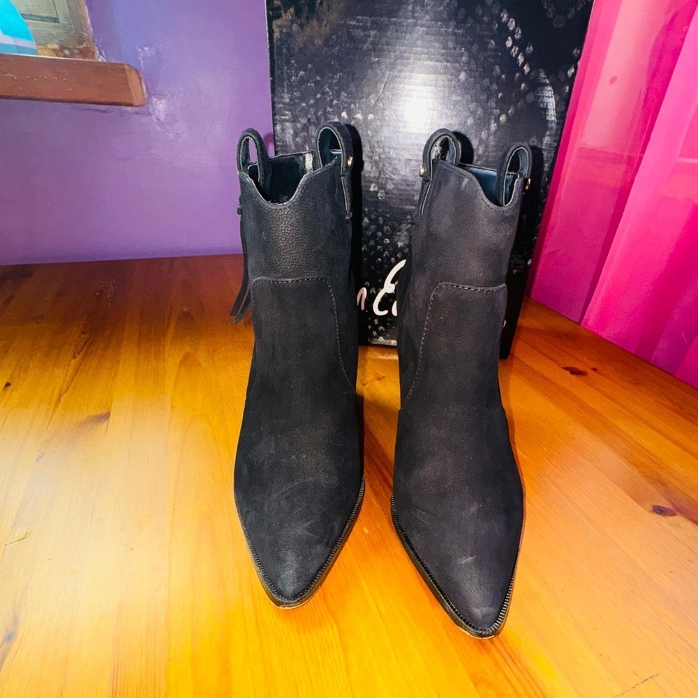 Sam Edelman suede booties